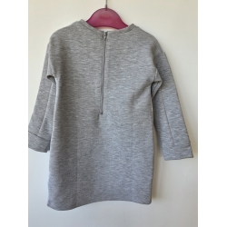 Mayoral 4955 Sukienka Z Długim Rękawem Z Miękkiej Pianki - Rozmiar 98