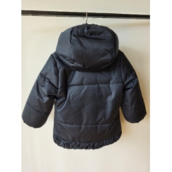 Mayoral 2471 Kurtka - Płaszczyk, Przejściowa Wykończona Falbanką - Granatowa - Rozmiar 74 - 80