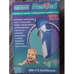 MesMed Aspirator Z Funkcją Płukania I Nawilżania Nosa - Delfinosek One MM-112