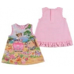 Mayoral, sukienka z nadrukiem.