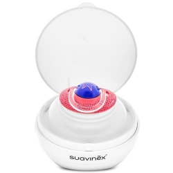 Suavinex, sterylizator smoczków UV, biały.