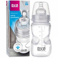 Lovi 21/563 Butelka Medical 250ml Smoczek 3 M+