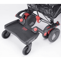 Lascal Buggy Board Mini Uniwersalna Dostawka Wózka - Red / Black