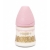 Suavinex Butelka 150 Ml Premium Smoczek Silikonowy Okrągły O Wolnym Przepływie Różowa Haute Couture