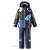 Reima Kiddo Poppoo 523098 Kol 6983 Kombinezon Dwuczęściowy Granatowy Odblaski - 110 - 116