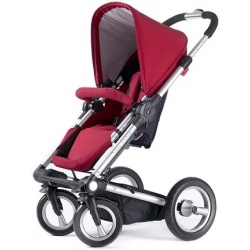 Mutsy Slider Wózek Głęboko Spacerowy + Fotelik Safe2Go Red - Czerwony - 3w1