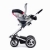 Mutsy Slider Wózek Głęboko Spacerowy + Fotelik Safe2Go Red - Czerwony - 3w1
