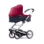 Mutsy Slider Wózek Głęboko Spacerowy + Fotelik Safe2Go Red - Czerwony - 3w1