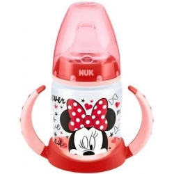 Nuk First Choice Butelka / Kubek Do Nauki Picia Z Uchwytami Miękki Ustnik Disney Mickey Mouse 150 Ml