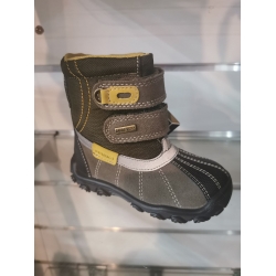 Primigi 59833 Buty Gore-Tex Kozaki, Śniegowce Ocieplane Na Rzepy Kaki 20 - 23