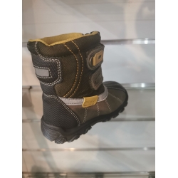 Primigi 59833 Buty Gore-Tex Kozaki, Śniegowce Ocieplane Na Rzepy Kaki 20 - 23