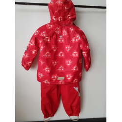 Reima Tec Aliisa 513017 Col 396 Kombinezon Dwuczęściowy Czerwony - Rozmiar 98