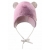 Reima Leo Czapka Niemowlęca Wiązana Sztuczne Futrerko Podszewka Polarowa - 518256 Col 3060 Pale Pink - Różowa - 36-42