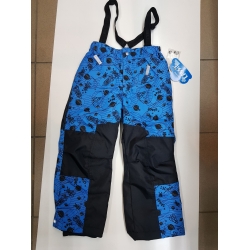 Reima - Lassie By Reima Spodnie Narciarskie Na Szelkach 22545-221 Czarno-Turkusowe - Rozmiar 134