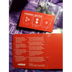 Reima Steg 513051 Col 597 Kombinezon Dwuczęściowy Fioletowy - Rozmiar 92