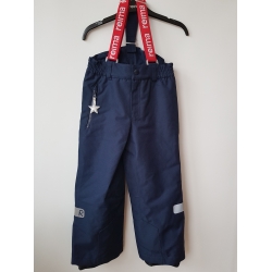 Reima Kiddo Poppoo 523098 Kol 6983 Kombinezon Dwuczęściowy Granatowy Odblaski - 110 - 116