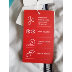 Reima Kiddo Poppoo 523098 Kol 6983 Kombinezon Dwuczęściowy Granatowy Odblaski - 110 - 116