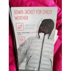 Reima 511181  Ovela Kurtka Puchowa Zimowa Pikowana Kolor 4830 Fuksja - Rozmiar 86