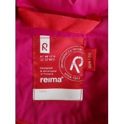 Reima 511181  Ovela Kurtka Puchowa Zimowa Pikowana Kolor 4830 Fuksja - Rozmiar 86
