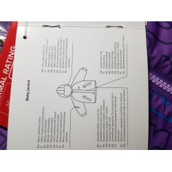 Reima Steg 513051 Col 597 Kombinezon Dwuczęściowy Fioletowy - Rozmiar 92