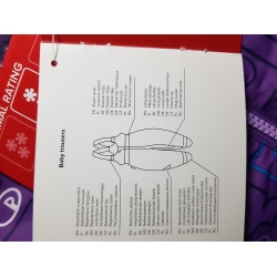 Reima Steg 513051 Col 597 Kombinezon Dwuczęściowy Fioletowy - Rozmiar 92