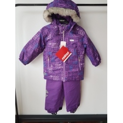 Reima Steg 513051 Col 597 Kombinezon Dwuczęściowy Fioletowy - Rozmiar 92