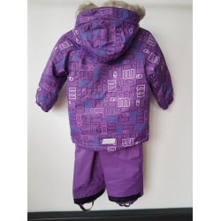 Reima Steg 513051 Col 597 Kombinezon Dwuczęściowy Fioletowy - Rozmiar 92