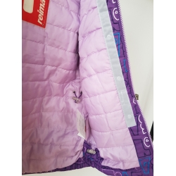 Reima Steg 513051 Col 597 Kombinezon Dwuczęściowy Fioletowy - Rozmiar 92