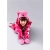 Reima Kiddo Sterope Col 3923 523076 Kombinezon Dwuczęściowy Czerwono-Różowy Z Odblaskami - 116 - 140