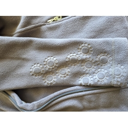 Reima 81044 Bluza Rozpinana Polarowa Aliisa Kolor 075 Szary - Rozmiar 128