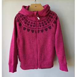 Reima 526238 Bluza Kurtka Polarowa Z Kapturem Northern Kolor 4620 Fuksja - Rozmiar 116