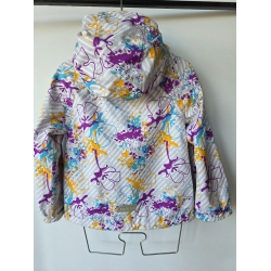 Reima Tec 521110 Kurtka Przejściowa Z Kapturem Przeciwdeszczowa Dla Dziewczynki - Rozmiar 116