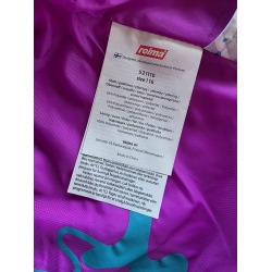 Reima Tec 521110 Kurtka Przejściowa Z Kapturem Przeciwdeszczowa Dla Dziewczynki - Rozmiar 116