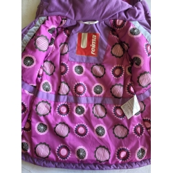 Reima 21330 Kurtka Przejściowa Ocieplona Fioletowa - Rozmiar 98