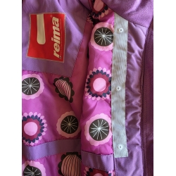 Reima 21330 Kurtka Przejściowa Ocieplona Fioletowa - Rozmiar 98