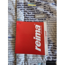 Reima 521199 Kurtka Przejściowa Z Kapturem Przeciwdeszczowa Popielata - Rozmiar 116