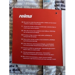 Reima 521199 Kurtka Przejściowa Z Kapturem Przeciwdeszczowa Popielata - Rozmiar 116