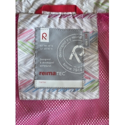 Reima Tec 521549 Kurtka Przejściowa Dla Dziewczynki Z Kapturem Przeciwdeszczowa, Rozmiar 134