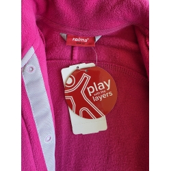 Reima 526032 Bluza Rozpinana Polarowa Cloud Kolor 306 Różowy - Rozmiar 104