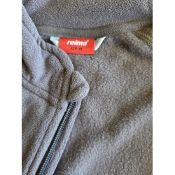 Reima 81044 Bluza Rozpinana Polarowa Aliisa Kolor 075 Szary - Rozmiar 128