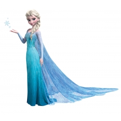 RoomMates Naklejki Do Wielokrotnego Naklejania - Disney Frozen Kraina Lodu Elza - RMK2371GM